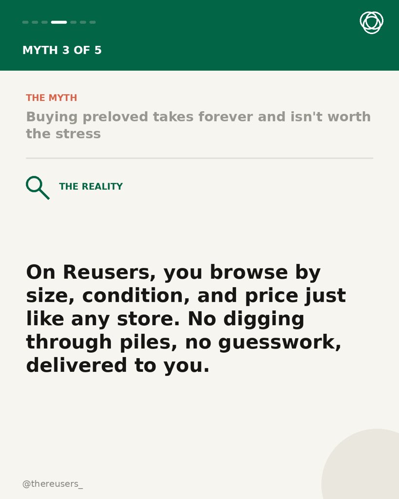 thereusers_'s tweet photo. The preloved slander stops here 💅 Reusers has receipts.
Download free, on the App Store and Google Play.
#Reusers #PreLovedFashion #ThriftNigeria #SustainableFashion #NaijaFashion #MythBusting https://t.co/uAByaIGW8q