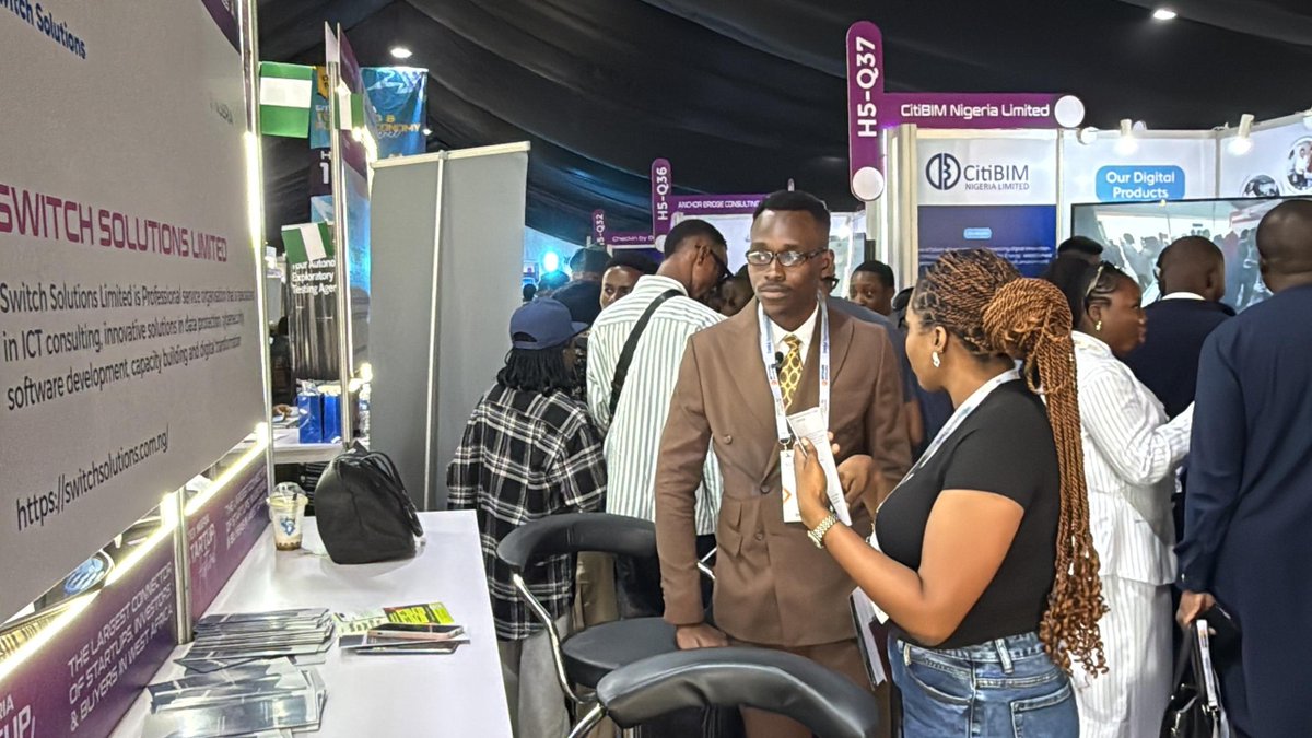 switchsolution_'s tweet photo. Day 1 at GITEX
Great conversations, fresh ideas, and exciting tech moments. We’re just getting started!
#GITEXNigeria #GITEX #TechNigeria #DigitalTransformation #SwitchSolutions https://t.co/ONCQzlXUIC