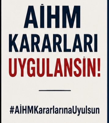 BenGarip247639's tweet photo. AİHM kararlarına uymak bir kesime verilen ayrıcalık değil, herkesin insan hakları güvencesidir.

 #AİHMKararlarınaUyulsun https://t.co/2f1wChl1Cd