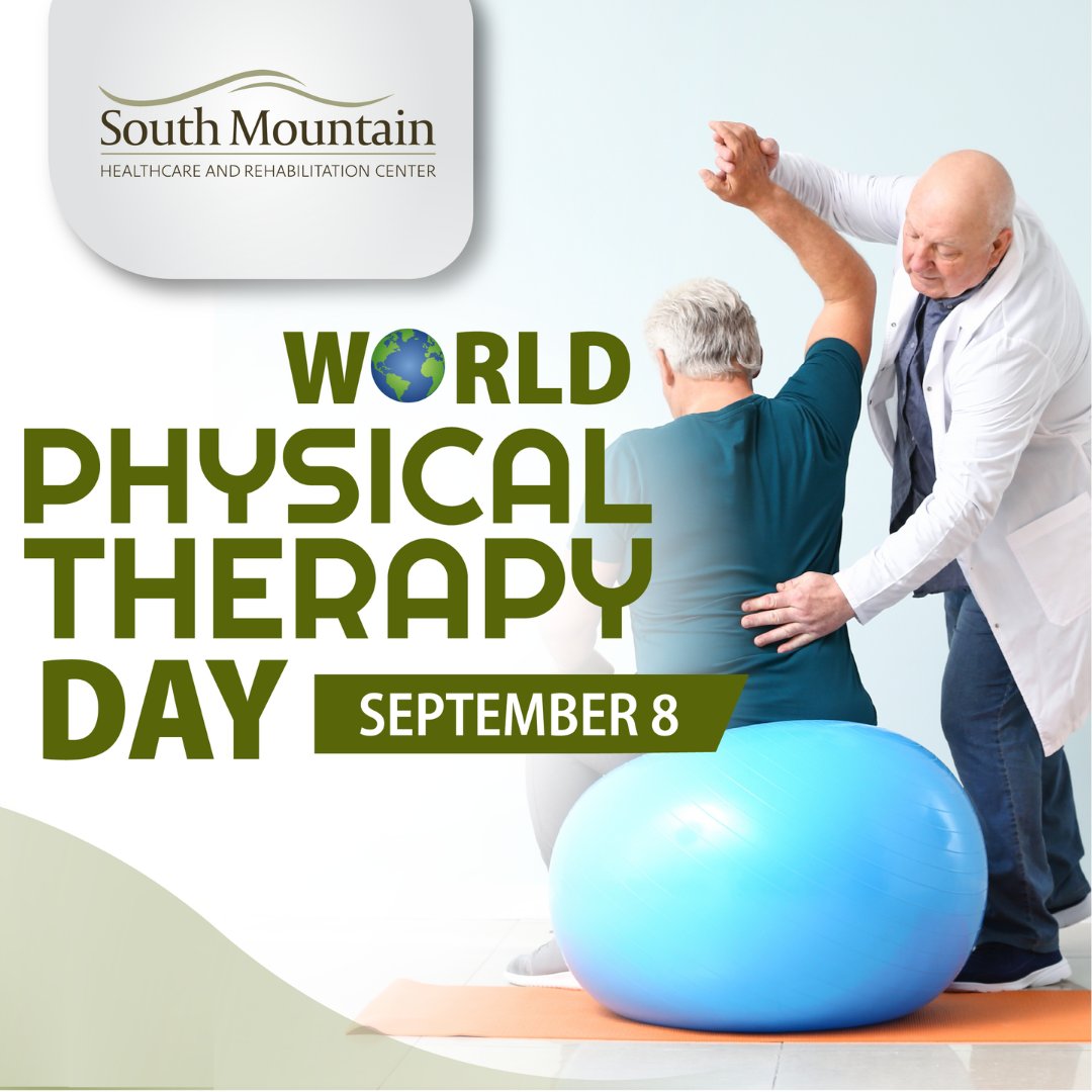 SouthMountNJ's tweet photo. 💙 Celebrating World Physical Therapy Day and the professionals who help people improve strength, mobility, balance, and independence. Did you know physical therapy can support recovery from injuries, surgery, and illness? 🙌

#WorldPhysicalTherapyDay #PhysicalTherapy https://t.co/bQYfmItvbk