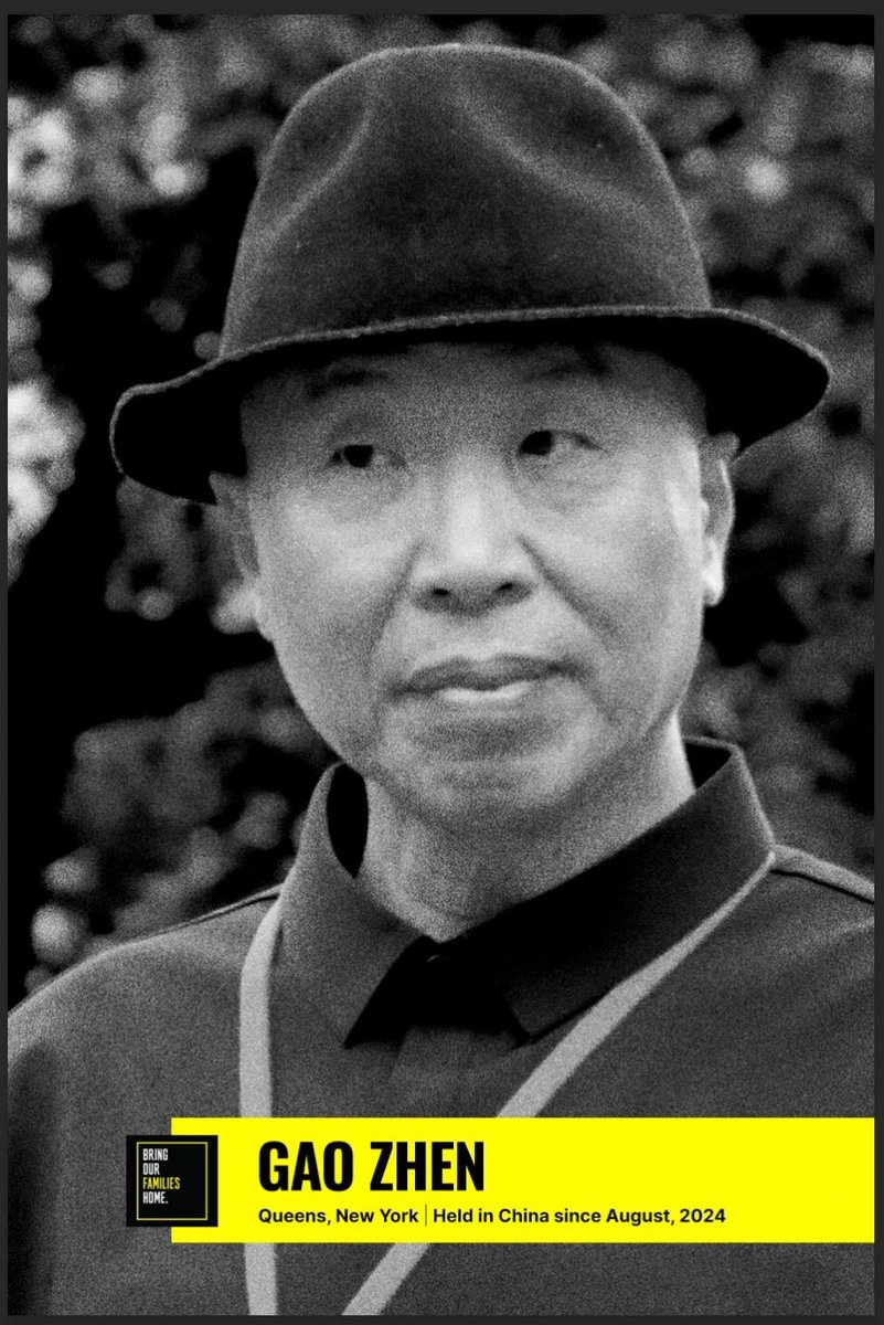 BOFHcampaign's tweet photo. With just 3 weeks from President Xi Jinping's visit to @POTUS @realDonaldTrump here in the U.S., we appreciate and applaud @USAmbChina & @StateDRL calls for the release of Gao Zhen.

U.S. Ambassador to China, David Purdue, posted today: "Artist Gap Zhen has already served 2 years in detention before this unjust sentencing. He and his family have suffered enough. The United States calls for his immediate release."

Assistant Secretary of State for Democracy, Human Rights, and Labor, Riley Barnes, also posted today: "China's August 25 sentencing of artist Gao Zhen to three years for "insulting revolutionary heroes and martyrs" – for art created over a decade before the 2018 law existed – is unjust. His closed-door trial undermines China's own constitutional guarantees. We call for his immediate release and for the authorities to allow his family to leave China."

@SecRubio @StateDept @StateSPEHA @aboehler @SebGorka @SFRCdems @SenateForeign