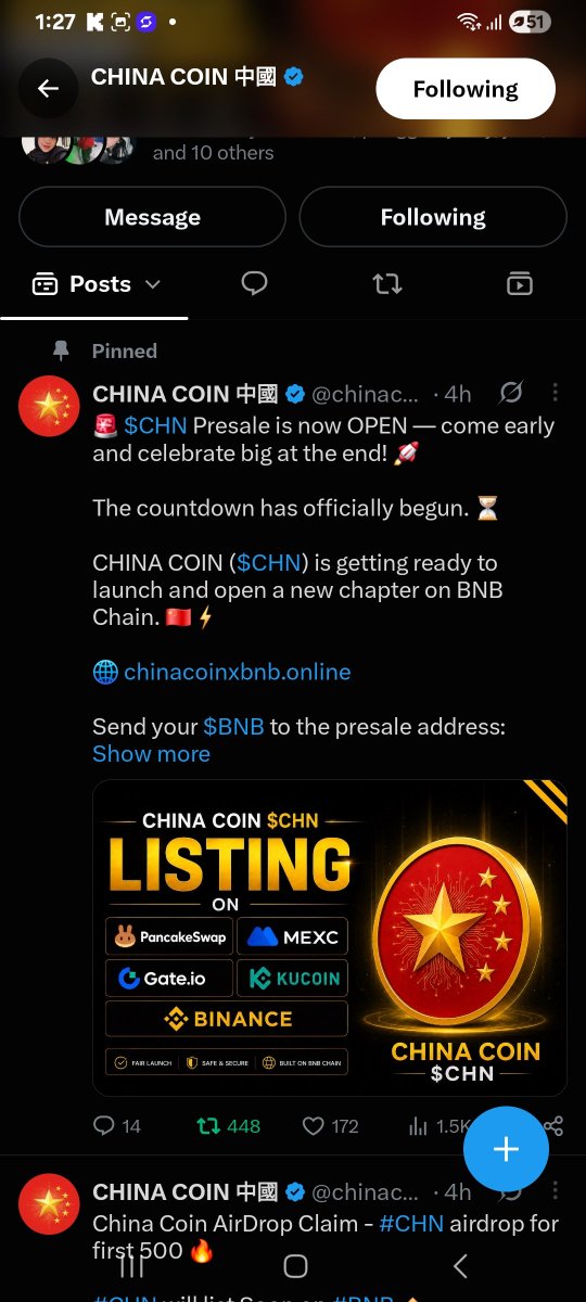 ihceakep's tweet photo. @CryptoWithCGA @chinacoinXbnb https://t.co/aAlQzywfZR