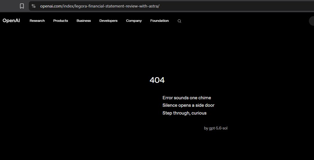 notiyda's tweet photo. OpenAI just removed this post

https://t.co/XjvFBpoLcB

Did they accidently leak GPT 6 Astra and it isn't suppose to come today..? 

is GPT 6 Astra even going to release today... or are we all just getting played.. we shall see in 30 minutes i guess https://t.co/EBqQop277d
