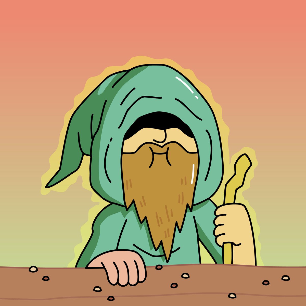Dippies's tweet photo. Peasant mage sneakpeak

@RobinhoodCrypto  &amp; @opensea 

giving some whitelists away:
like/rt/tag 3 friends https://t.co/9Stj8glmR2