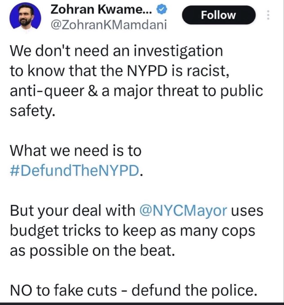ERobb69's tweet photo. @NYCMayor What a phony. https://t.co/KjPLLaXqwC