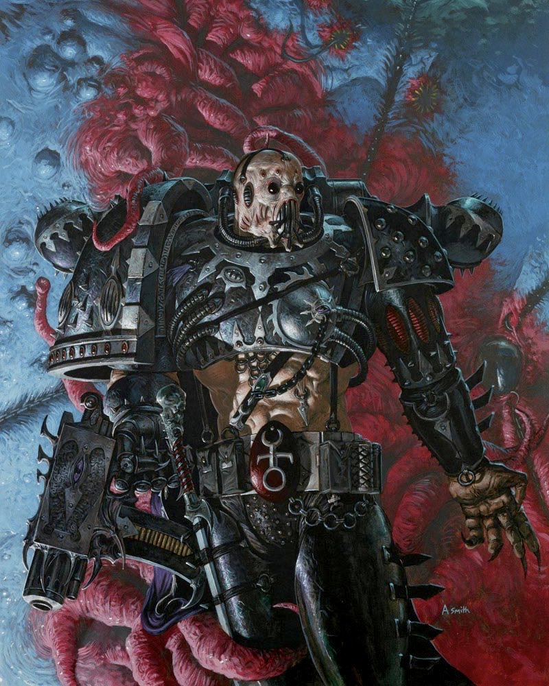 HeavyMetalInk's tweet photo. Adrian Smith is one of the most iconic artists associated with the grim, brutal universe of Warhammer 40,000 ⚔️ https://t.co/57k0XBSOe2