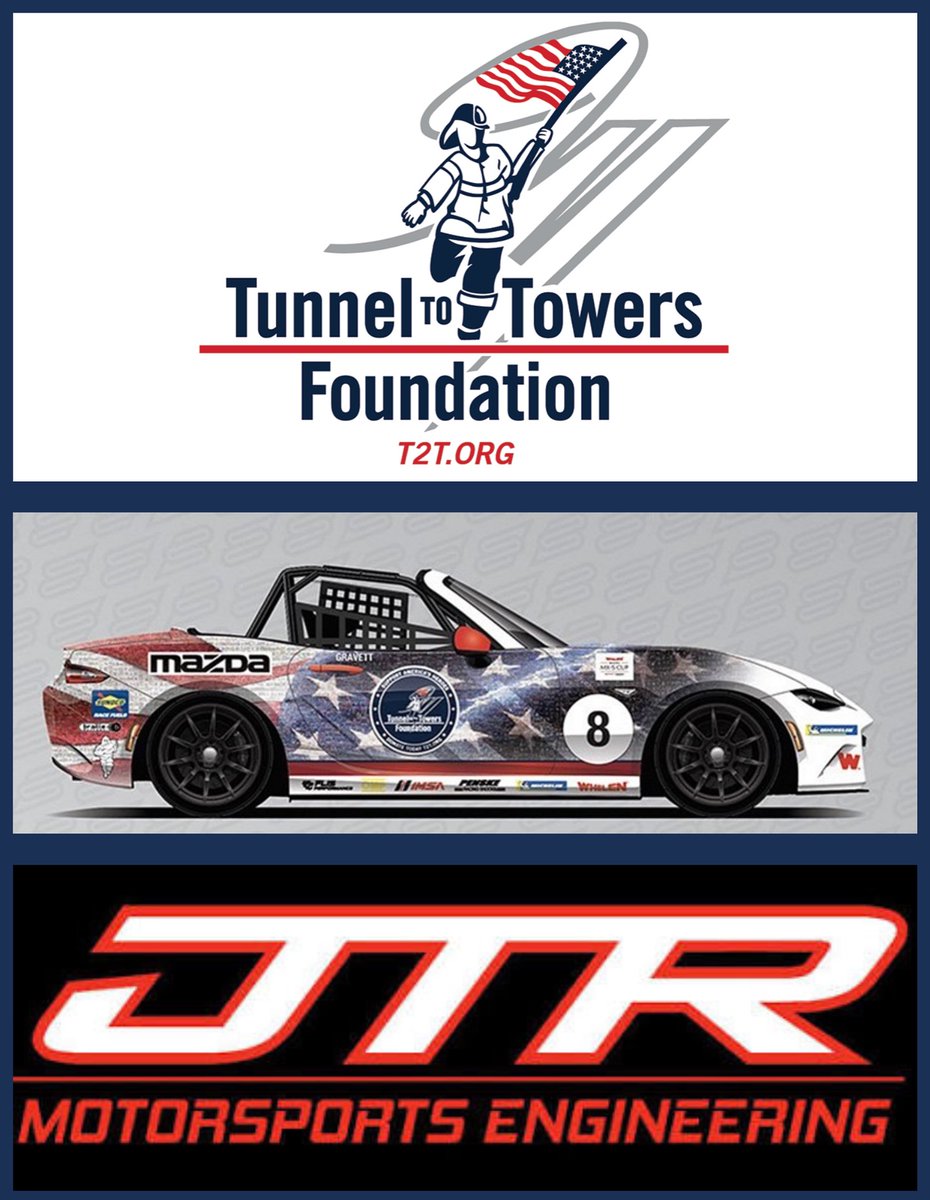 EddaPastoricz's tweet photo. It’s official! I’ll make my Whelen Mazda MX-5 Cup debut at Road Atlanta during Petit Le Mans weekend with JTR Motorsports Engineering, proudly representing the Tunnel to Towers Foundation and its support for Gold Star families, first responders, https://t.co/23bRH5Gh4W