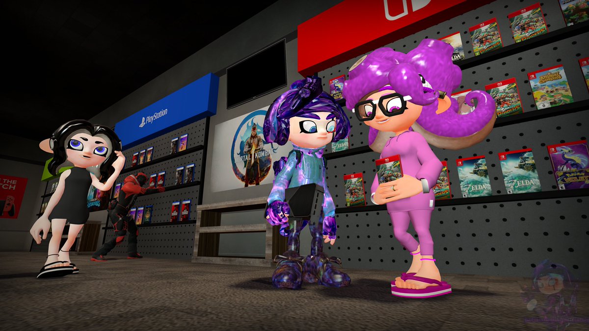 JetBlueChest's tweet photo. 🎮Game Shopping🎮
#Splatoonart #SplatoonGMOD #splatoon3fanart #Splatoon #Splatoonfanart #Splatoon2 #Splatoon3 #splatoon3art #splatoonart #gmod #garrysmod https://t.co/JOXzK0MQPh
