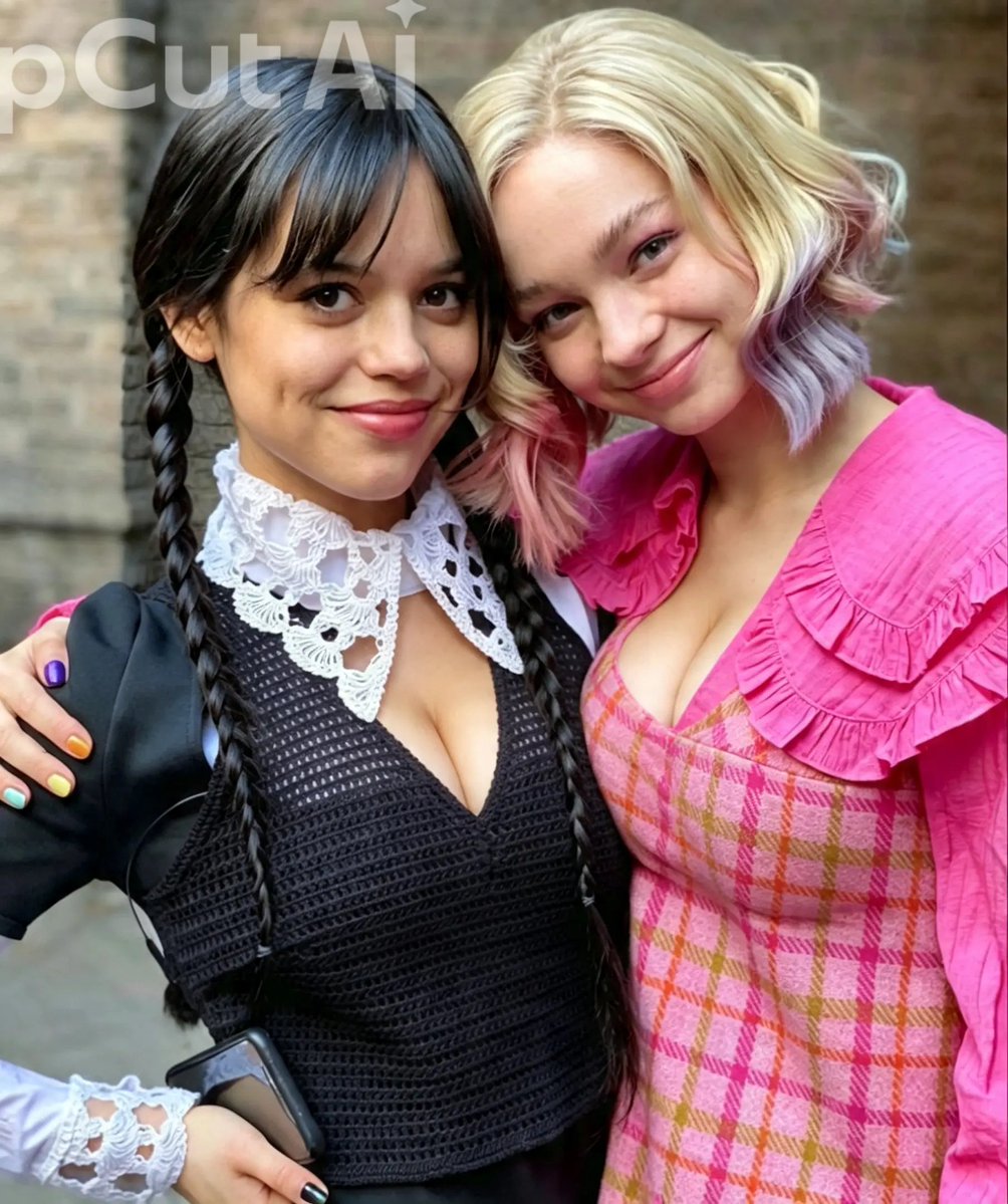 Marshywenclair's tweet photo. Fora das câmeras #wednesdayaddams #enidsinclair #jennaortega #emmamyers https://t.co/dQSF6fA8Dr