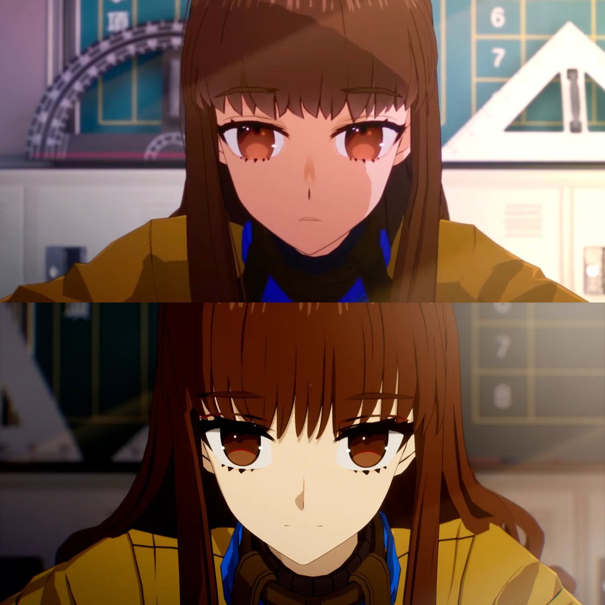 pikanchus's tweet photo. also- seems like they keep updating hakunon's model...?! (AS THEY SHOULD, THEY NEED TO DO THEIR BEST TO CAPTURE HER BEAUTY /SLAPPED)

⬅️ 2020 &amp; 2024 trailer
➡️ 2020 &amp; 2026 trailer https://t.co/INHgrfdJuC