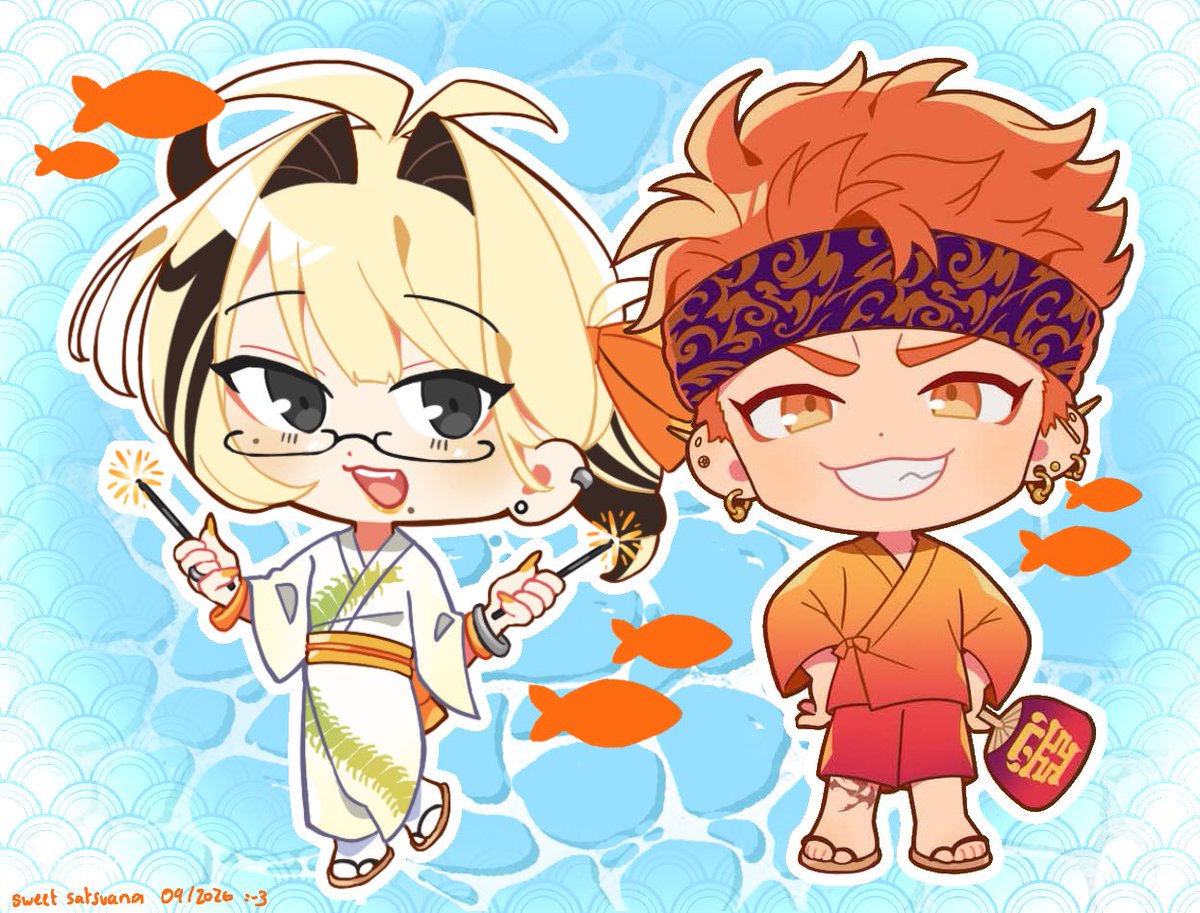satsukiphd's tweet photo. happy natsumatsuri for all of those who celebrate #prli夢 #yumeslop https://t.co/BEepeYTsn3