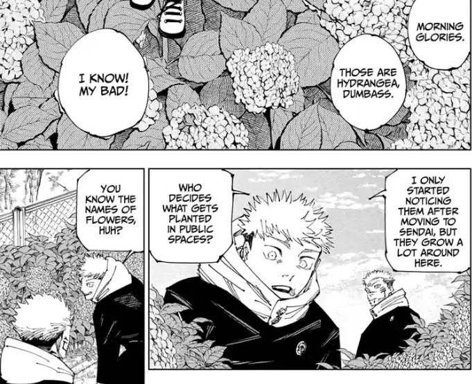 TopperGojo's tweet photo. Yujis Domain was the best thing that could've happened to give us this hilarious dynamic between him and Sukuna in all its glory one last time 😭 https://t.co/0axLuxVyCP