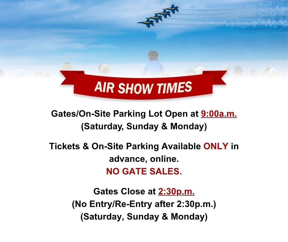 cleairshow's tweet photo. The 2026 Cleveland National Air Show is days away!
As you are getting ready to attend this year's Air Show, please refer to this guide of everything you should know before you go! 

#CLEAirShow #RedWhiteBlues https://t.co/BNTRdOvgTf