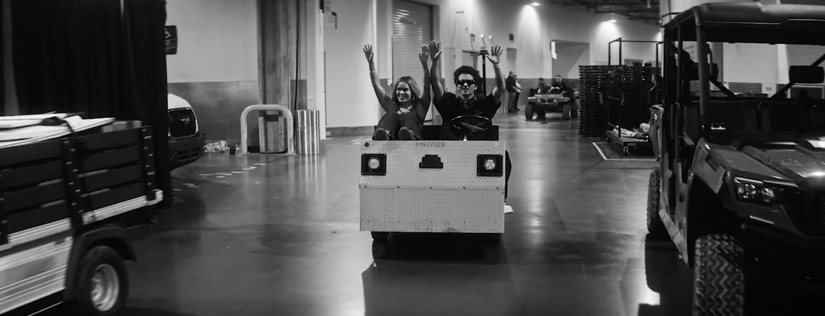 MTV's tweet photo. Am I "STILL" replaying this music video from #VMA nominees @karolg and @BrunoMars? Absolutely 🙂‍↕️ https://t.co/Dl0eWI7uAf