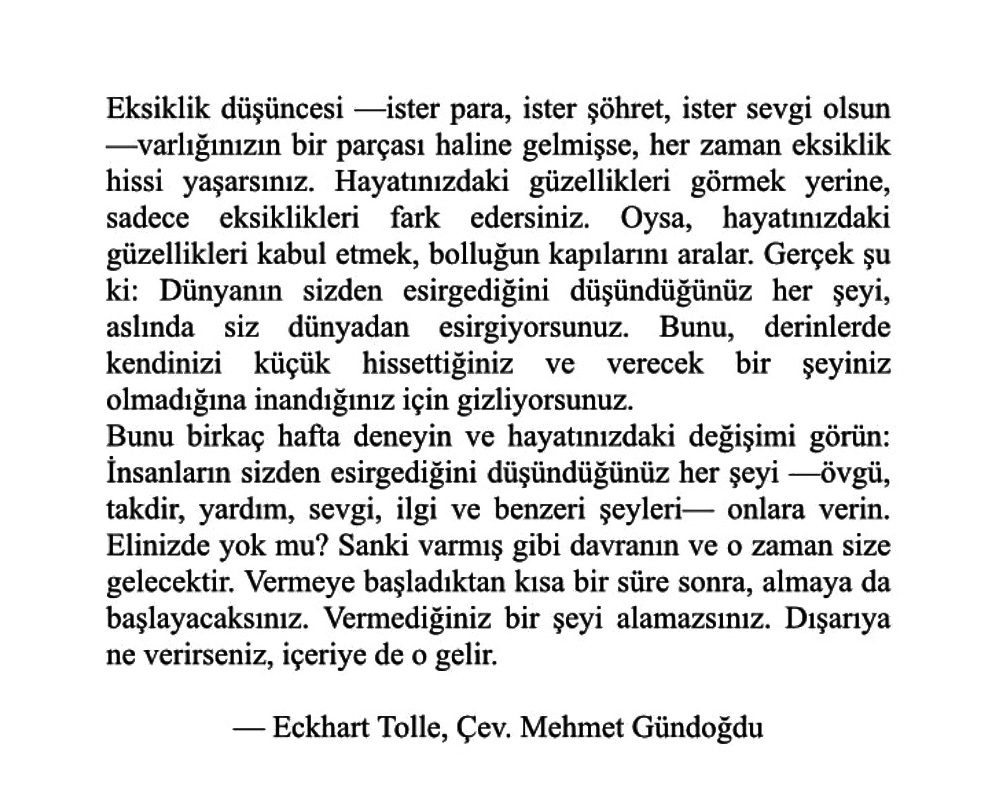 avuntusaati's tweet photo. Eckhart Tolle’un eksiklik hissi hakkındaki yazısını çevirdim. İyi Okumalar https://t.co/jiFcEz14TT