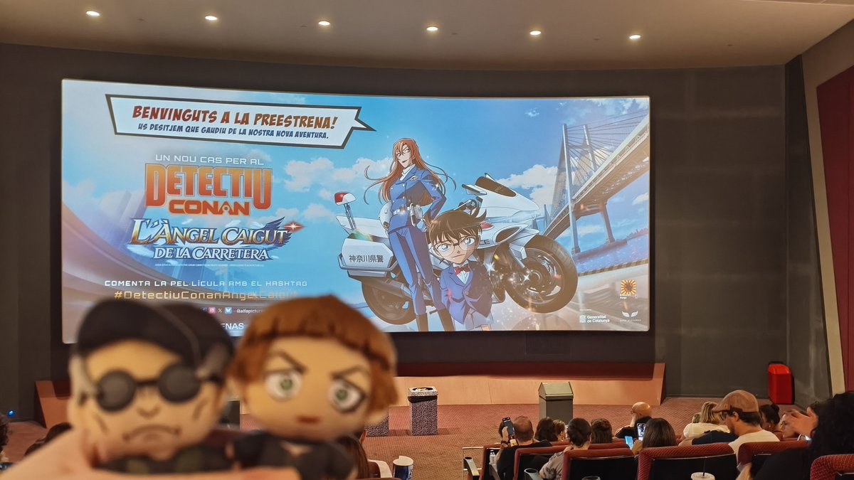 Chianti3XL's tweet photo. #DetectiuConanAngelCaigut
#ConanX3 #DetectiuConan3XL
Tot a punt per a veure la preestrena de la pel·lícula 29!!
Moltes gràcies a @alfapictures per fer això possible any rere any! 💕 https://t.co/8Vpe0xOOmn