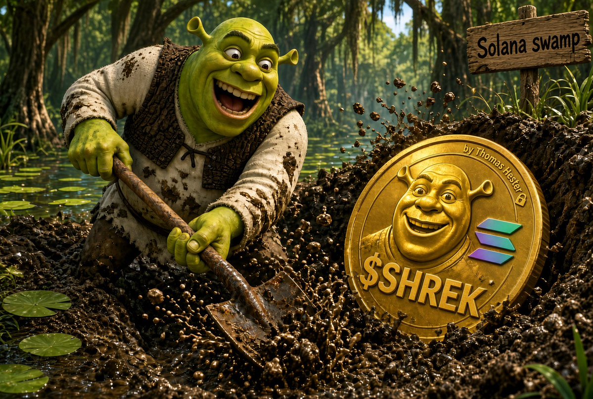_shadowman1's tweet photo. @slingoorio Bro I shilled you $Shrek at 70k now it’s 1.1mill. The legend him self  is behind it. https://t.co/iaw7suQc7H