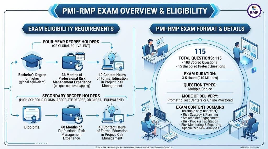 pymerstan0000's tweet photo. 🎯 قبل ما تبدأ طريقك مع PMI-RMP®… اعرف أنت واقف فين!

شهادة PMI-RMP® مش مجرد كورس تضيفه للـCV؛ هي مسار مهني يحتاج فهم واضح لمتطلبات الأهلية، والخبرة المطلوبة، وطبيعة الاختبار ومجالاته. 📚

 #RiskManager #CareerDevelopment #ProfessionalDevelopment #بيمارستان https://t.co/4y3UpVzgPs