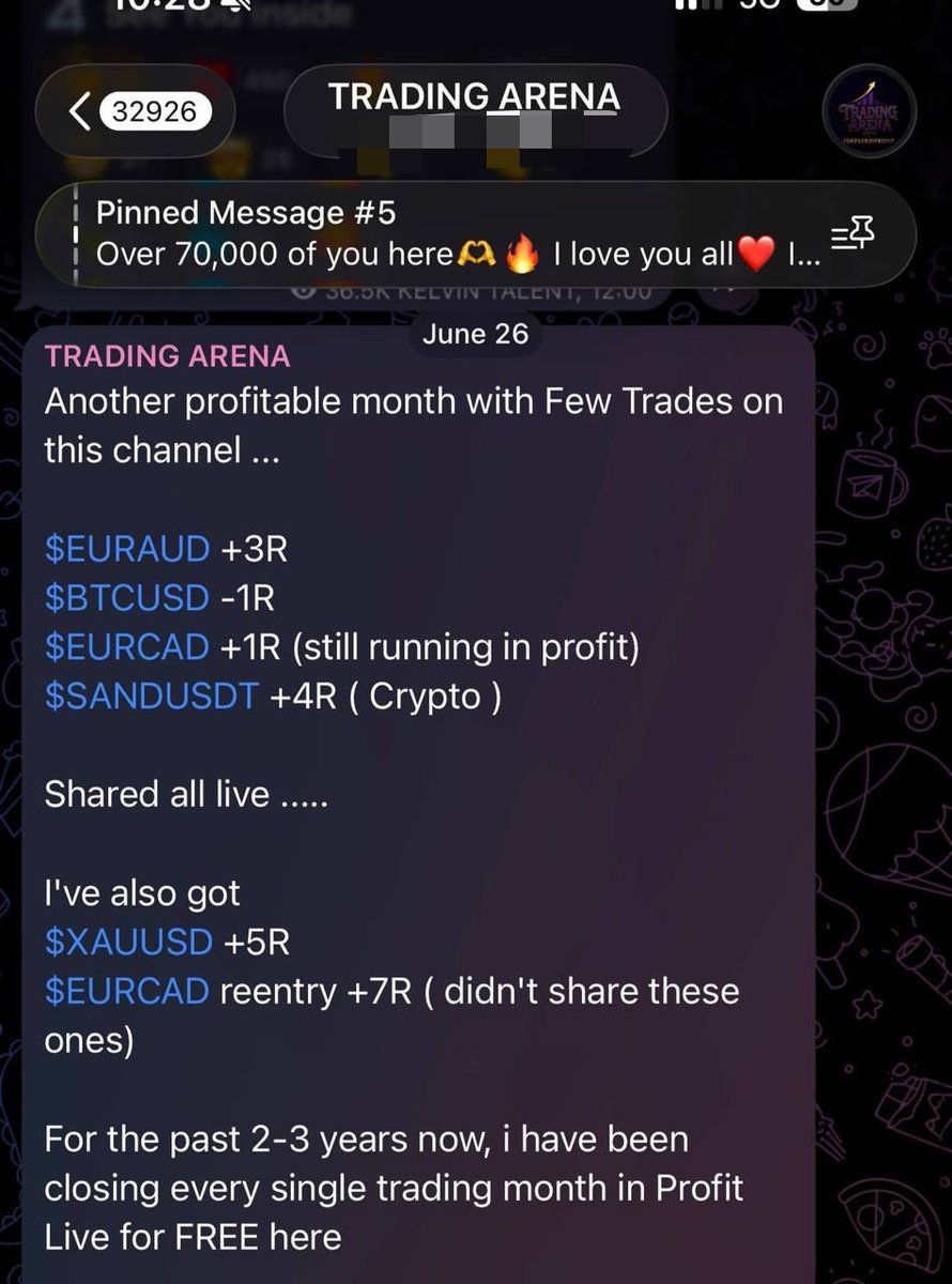 Kelvintalent_'s tweet photo. Locked in for the remaining part of the year

As usual I will be sharing my trades Live on the Trading Arena...

Don't miss 👉: https://t.co/4enRkT6aX2

ForeverInProfit......🥂 https://t.co/CLyNRgKSia