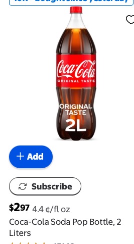 BuySellBA's tweet photo. Coca Cola 2 Liter Bottle is 5,900 pesos in Buenos Aires  ($3.85 USD) vs. $2.97 in the USA

☠️ African wages and Monte Carlo prices in Argentina. https://t.co/9QZdT9cHbR