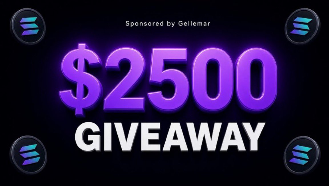 KriptonunUzmani's tweet photo. $2500 Solana Çekilişi

5 Kazanan • Her biri $500 ($SOL)
Katılmak için:

✅ Tg katıl: https://t.co/91E0ydAeDZ
✅ Beğen &amp; Retweet yap
✅ Yoruma “UZMAN” yaz. https://t.co/wvSlQWDtF0
