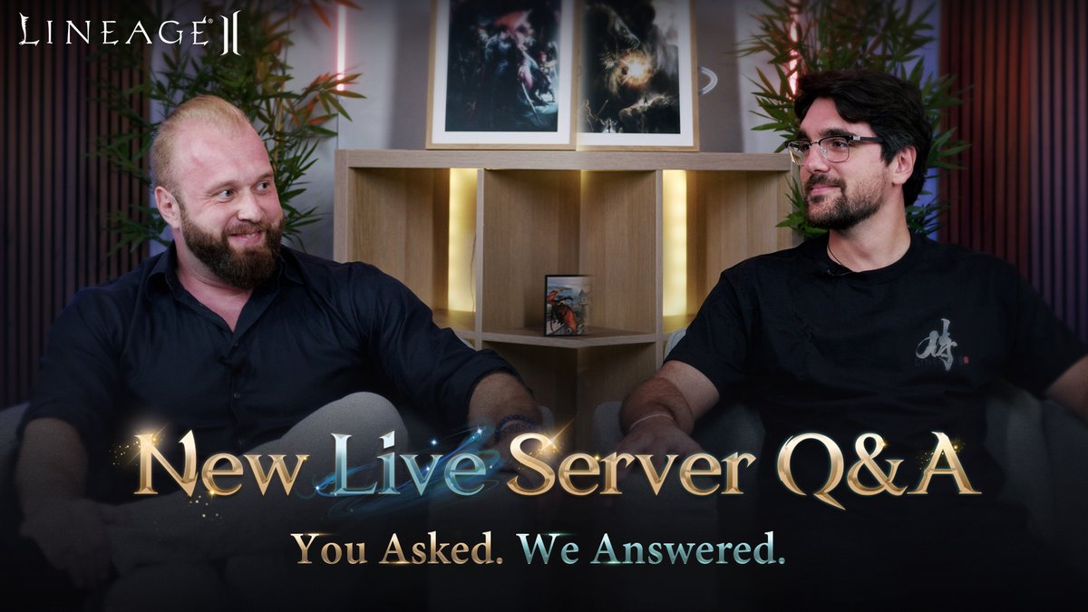 LineageII's tweet photo. New Live Server Q&amp;A is here!
Your biggest questions about #LineageII Live answered!
📖 Q&amp;A: https://t.co/Liq4aE7TQU
🎥 Video: https://t.co/IMbtX2H5kO
🎁 Pre-register: https://t.co/ZVrruYM3BU
Launching September 15! https://t.co/Yzb1a7Hto9