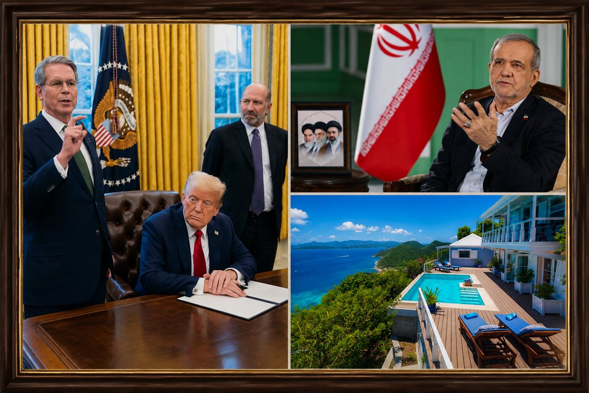 Isabella__108's tweet photo. 🚨 BREAKING: U.S. Treasury Targets Iran’s Hidden Wealth

Treasury Secretary Scott Bessent says the U.S. knows where Iranian regime leaders allegedly keep their offshore wealth—including accounts and luxury properties—and plans to shut down those financial channels.

💰 “We know where the money is.”

Bessent says recovered assets could potentially go toward victims of terrorism, adding a powerful warning: “After 47 years, it’s over.”