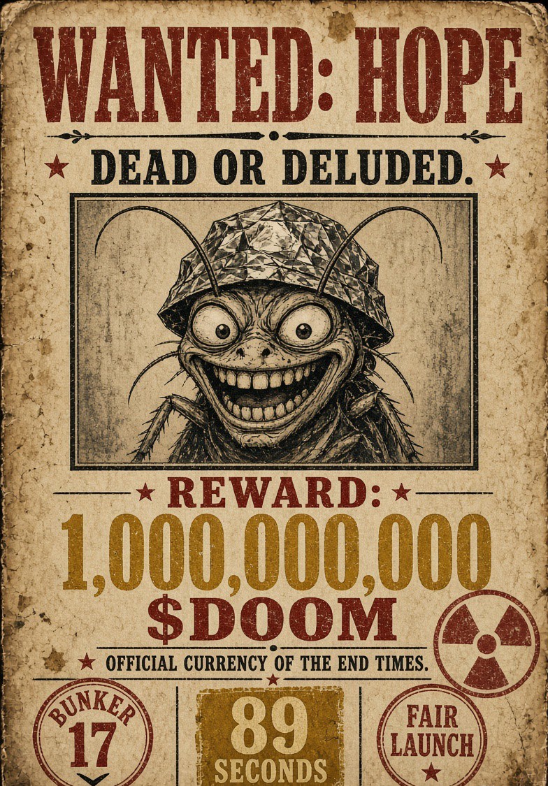 DOOMSDAYynp's tweet photo. $DOOM is one of those. 👀

If you’re hunting for something new on Solana, put $DOOM on your watchlist and do your own research.

CA:
7EPvGtybxJYiWA8LTw3KLjwckuLS5PpqahA93Msipump

#DOOM #Solana #SOL #MemeCoin #Memecoin #Crypto #CryptoTwitter #CT https://t.co/4HHm5DjXNK