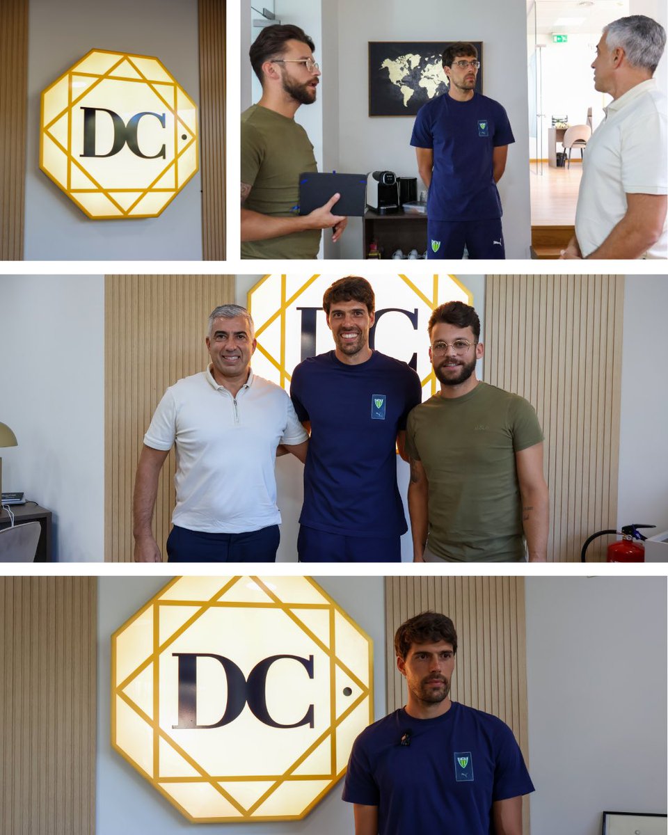 CDTondela1933's tweet photo. Uma visita que ficou registada 📸💛💚Alguns momentos da nossa passagem pela DC Grupo 🤝
#CDTondela #CDTFCPB https://t.co/0iaTKJiIjw