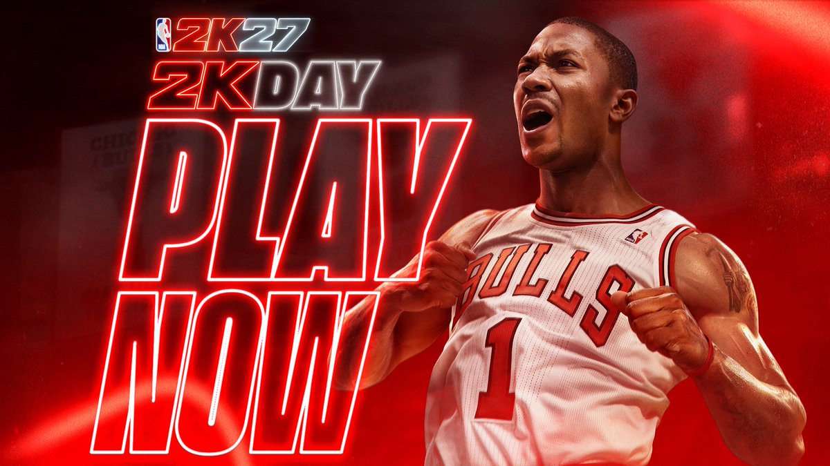 NBA2K's tweet photo. Happy 2K Day! 🎮 🏀

Stay tuned on our social channels today for special surprises to celebrate 👀 https://t.co/pzNuVy4uMF
