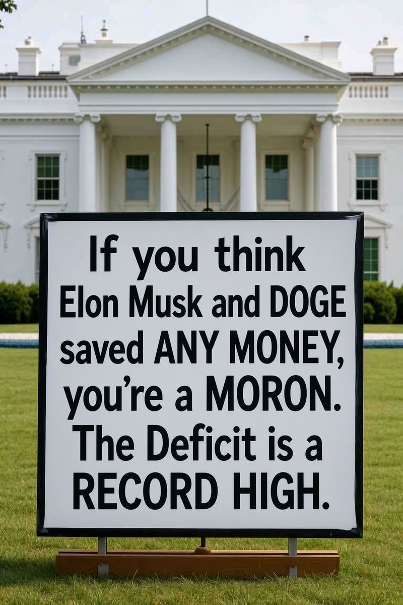 CjMfdt's tweet photo. Our country is dying because morons believe Elon Musk and DOGE were saviors. 
They were thieves. That’s all. https://t.co/tElhI94qCa