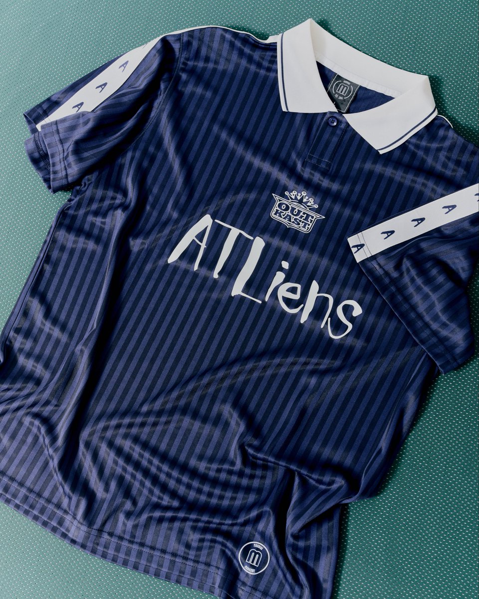 BigBoi's tweet photo. 30 years of ATLiens, now we got a squad 👽⚽️

Met the younguns back in East Point and got ’em suited up.

Jerseys came out too cold. Go get you one @MundialMag and support the children. https://t.co/jEyrbKK3Wj