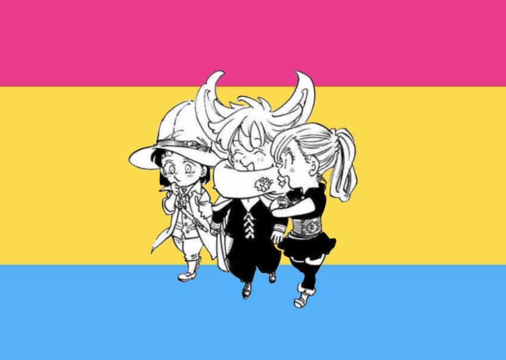 nasenfreund's tweet photo. Perciannsiens but make all of them pansexual because the initials of their first names literally make out the word "PAN".
P(ercival) A(nghalhad) N(asiens)! https://t.co/AuR7V7vNBf