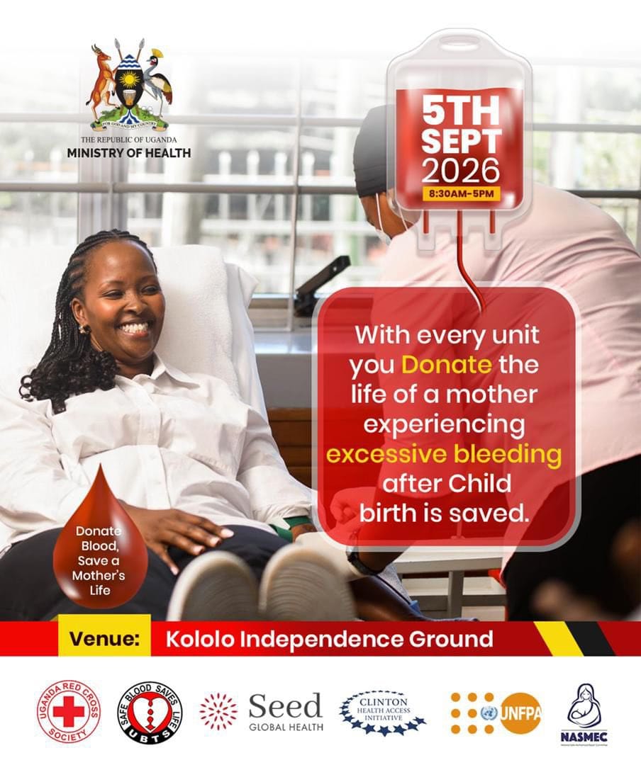 ubtsug1's tweet photo. Join us for the PPH Champion Launch on 5th September 2026 at Kololo Independence Ground! Together, we are championing awareness, action and stronger communities. Be part of the movement! #PPHChampionLaunch #Kololo #Uganda https://t.co/z1sI6x17sY