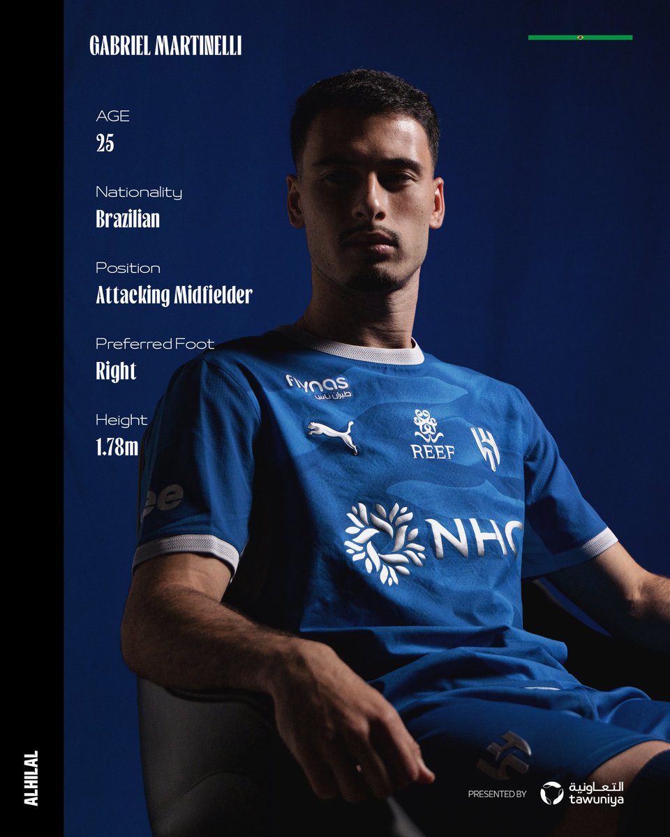 Alhilal_EN's tweet photo. Martinelli in numbers 🔝 https://t.co/iXT0uhkJhf