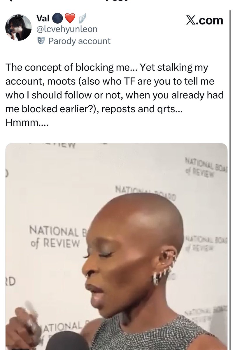 yencirilla's tweet photo. you follow a bigot who enables racists and uses the r slur while having racists dni in your bio maybe that’s why @lcvehyunleon https://t.co/iJsuNN16vV