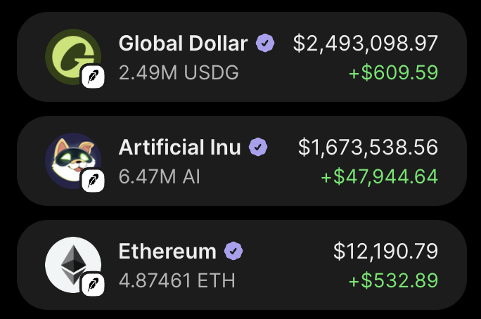 remibrc's tweet photo. +$1M profit on $AI from one fucking token...

the crazy part is i gave this to my private group around $3M market cap

if you saw the call back then and decided to fade me, idk what to tell you

the ppl who actually trusted me have been thanking me ever since

$AI might genuinely be one of the best calls i've ever made...

gg 💜