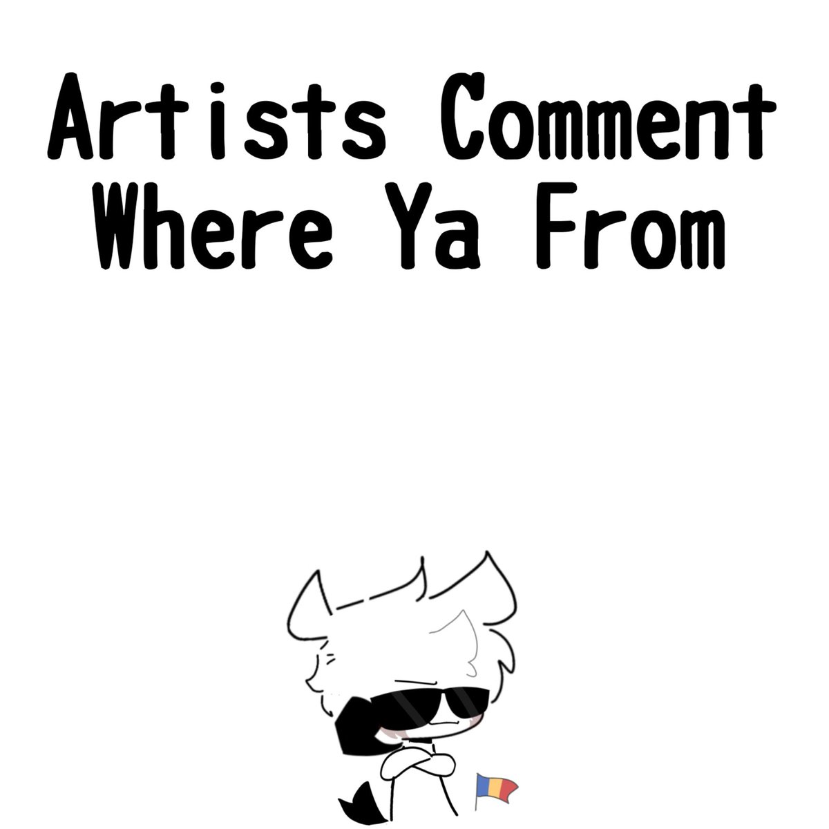 vesperacroft's tweet photo. Where's ya beautiful artists from? https://t.co/lGuN3QUccH
