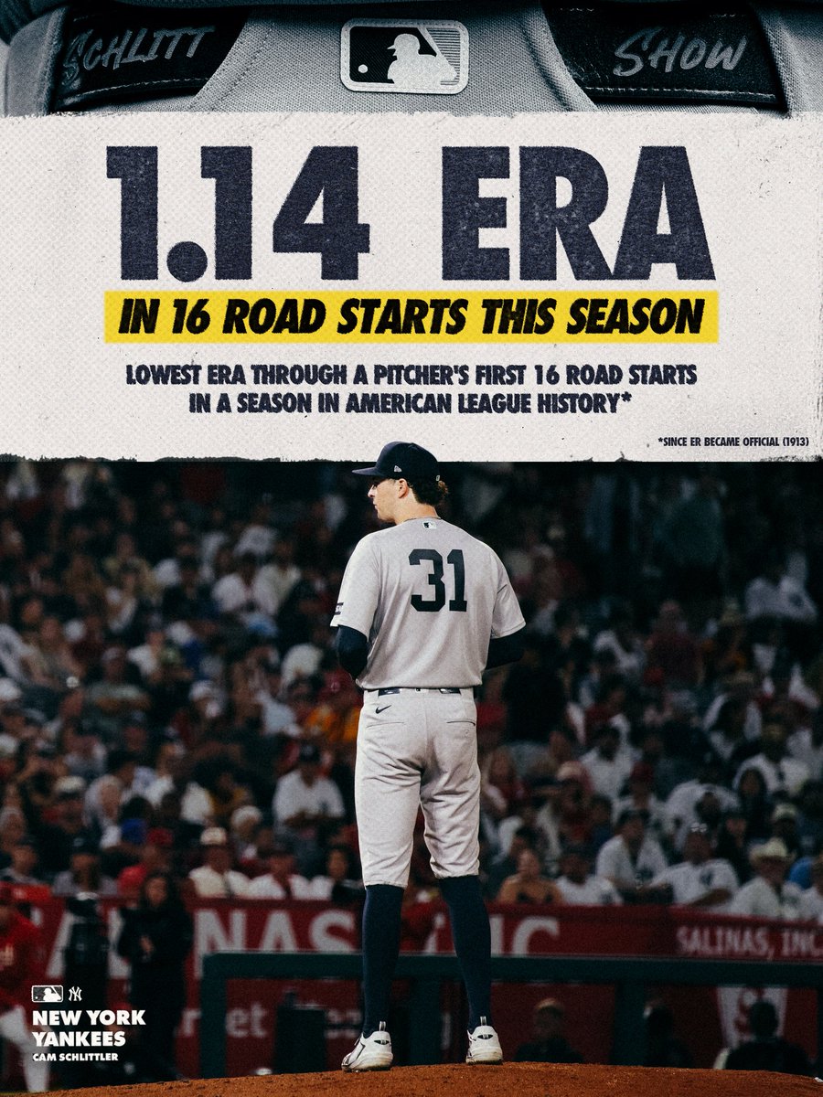 Yankees's tweet photo. Took the Schlitt Show on the road. 

#RepBX | @Cam31Schlittler https://t.co/rf0TacAd8h