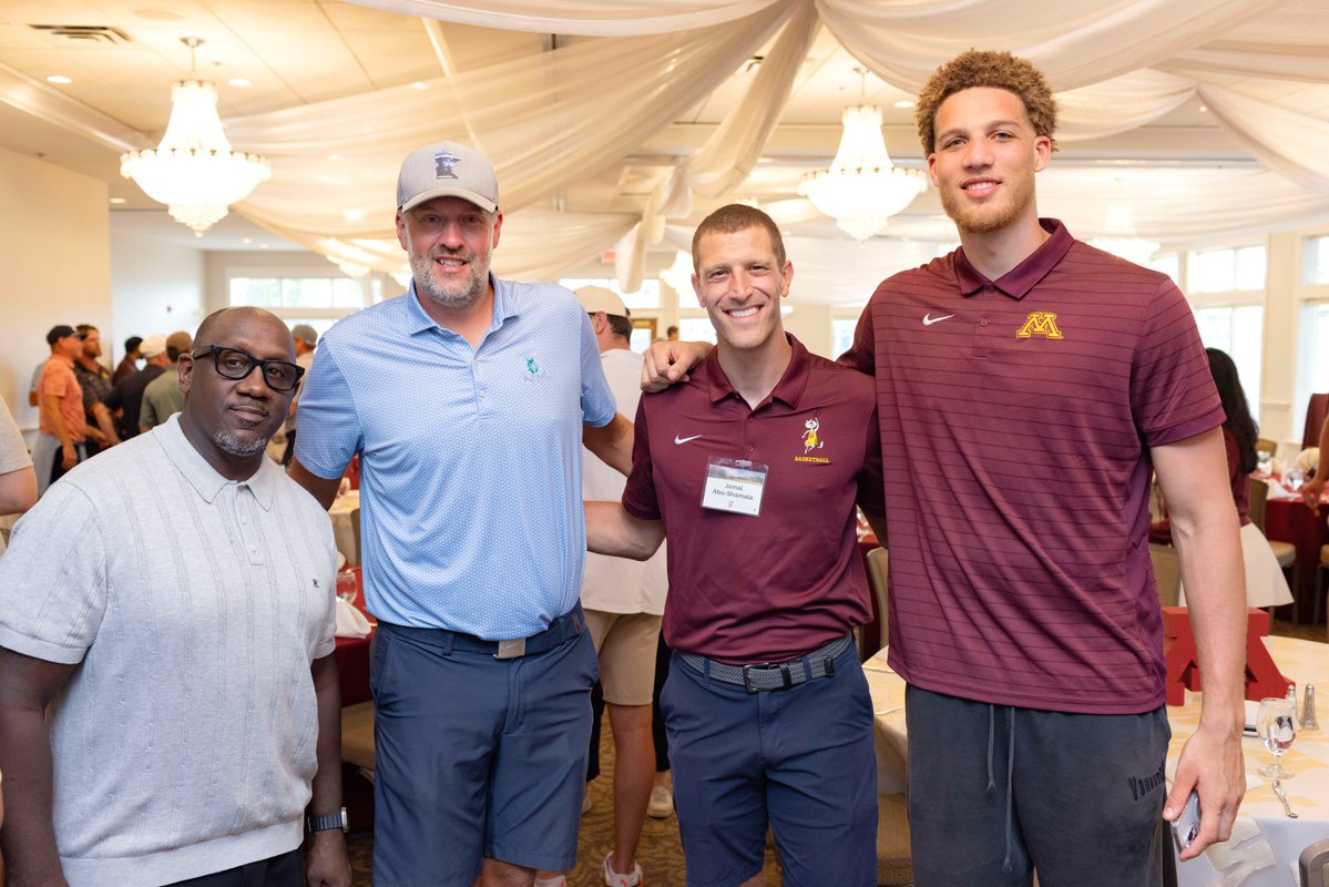 GopherMBB's tweet photo. Our #Gophers hosted the inaugural #TeamTogether Golf Classic earlier this week. Thanks to all the alums and supporters who attended the event! https://t.co/IAv4GYSl17