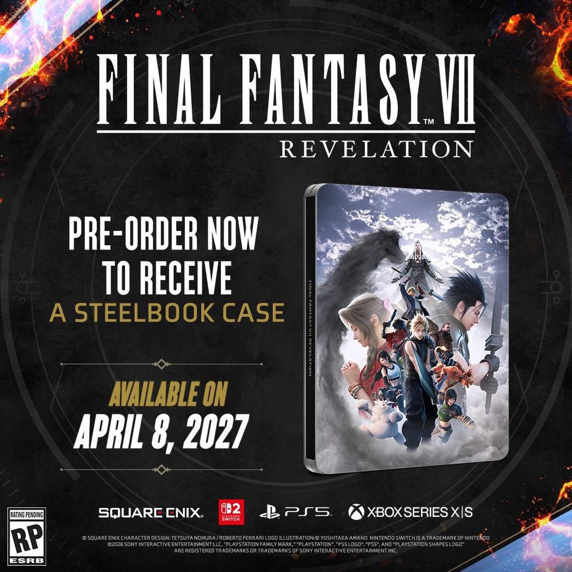 FunkoPOPsNews's tweet photo. Now live! Final Fantasy VII Revelation Standard, Deluxe and Collectors editions ~

   GS ~ https://t.co/imYCuuEZvN
   BB ~ https://t.co/bd3gELRZpz
   SQ ~ https://t.co/MKAdqxucik

Note ~ all versions come with the TCG, GameStop also has a Steelbook for the Deluxe!

#Ad #FunkoPOPNews #FinalFantasy #SquareEnix