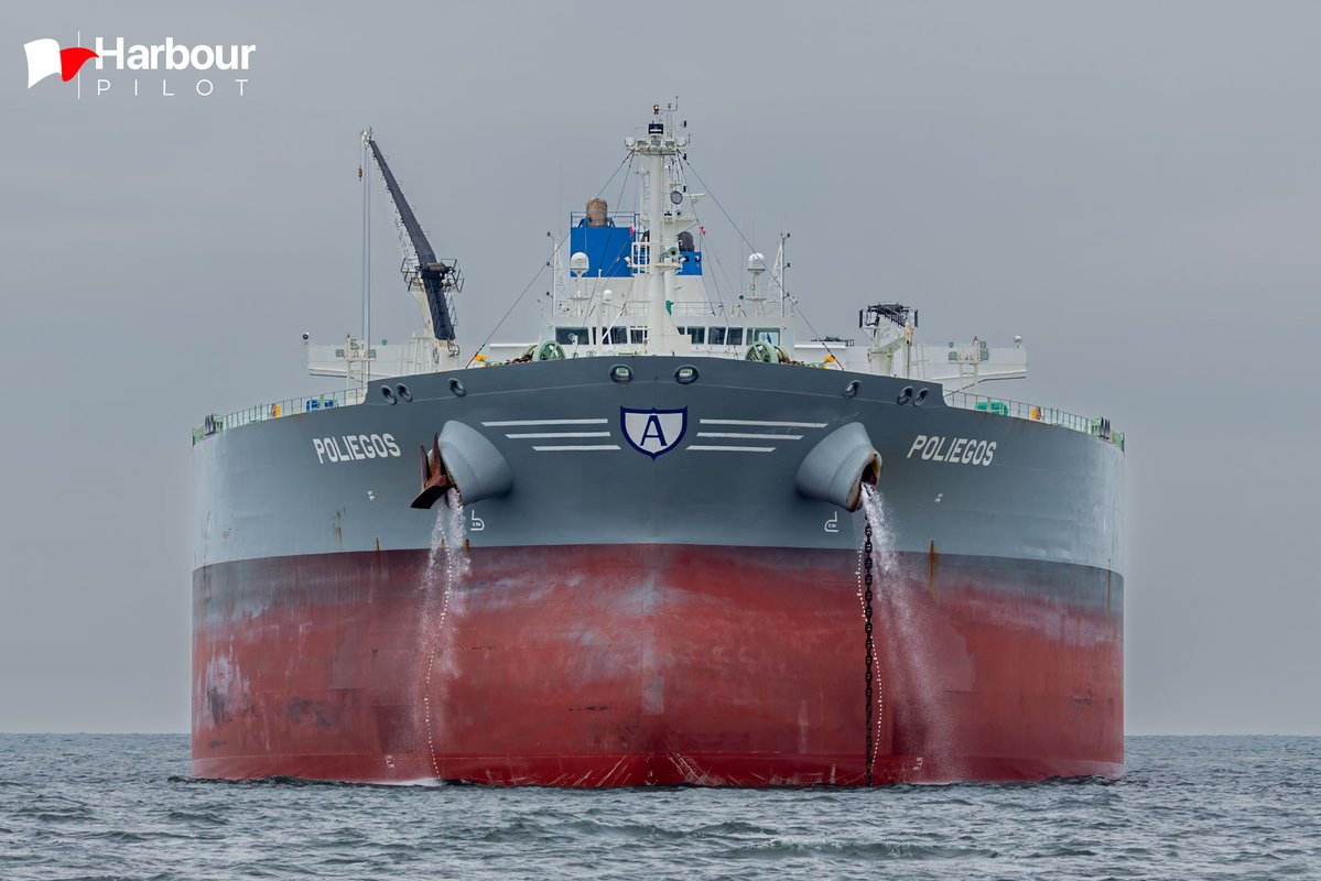 PilotHarbour's tweet photo. Poliegos, Gdansk anchorage. 
#port #shipping #HarbourPilot #transportmaritime #portoperations #globaltrade #globalshipping #maritimephotography #maritimestrategy #noshippingnoshopping #merchantmarine #maritime #shipping #maritimeindustry #HarbourPilots #shiphandling #maritimesafety #ports #shipphotography #industriamarítima #noshippingnoshopping
@GdanskSlodi 
@IMOHQ 
@UK_Shipspotter