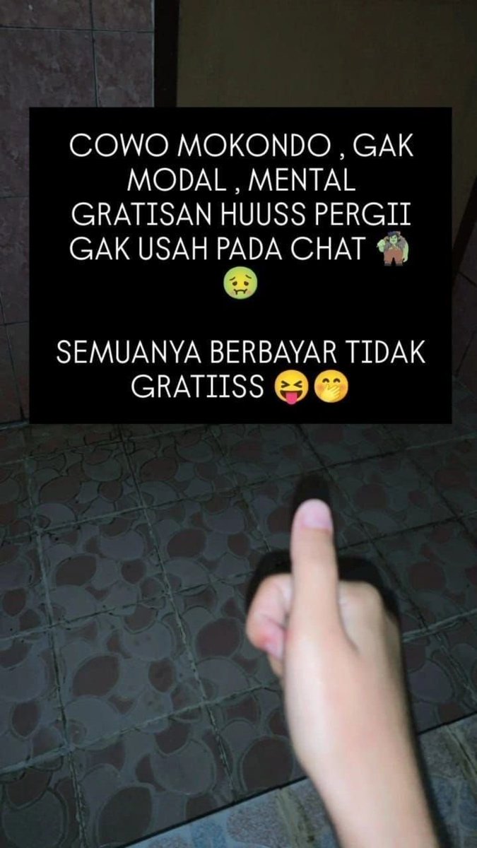 _aaa_sub_'s tweet photo. Semuanya readyyy yaaa beebb , untuk infoo tarif² dan testimoni nya langsung lihat ajaa ke tele kuh yaa https://t.co/pmJA7qSvj3, yang gaa punyaa tele ordernyaa bisa ke WA yaaww https://t.co/rfVOOzeqQT ~ SEMUANYA BERBAYAR TIDAK ADA YANG GRATIISSS ~ 😜💃🏻 https://t.co/8dp3Z2u1VF