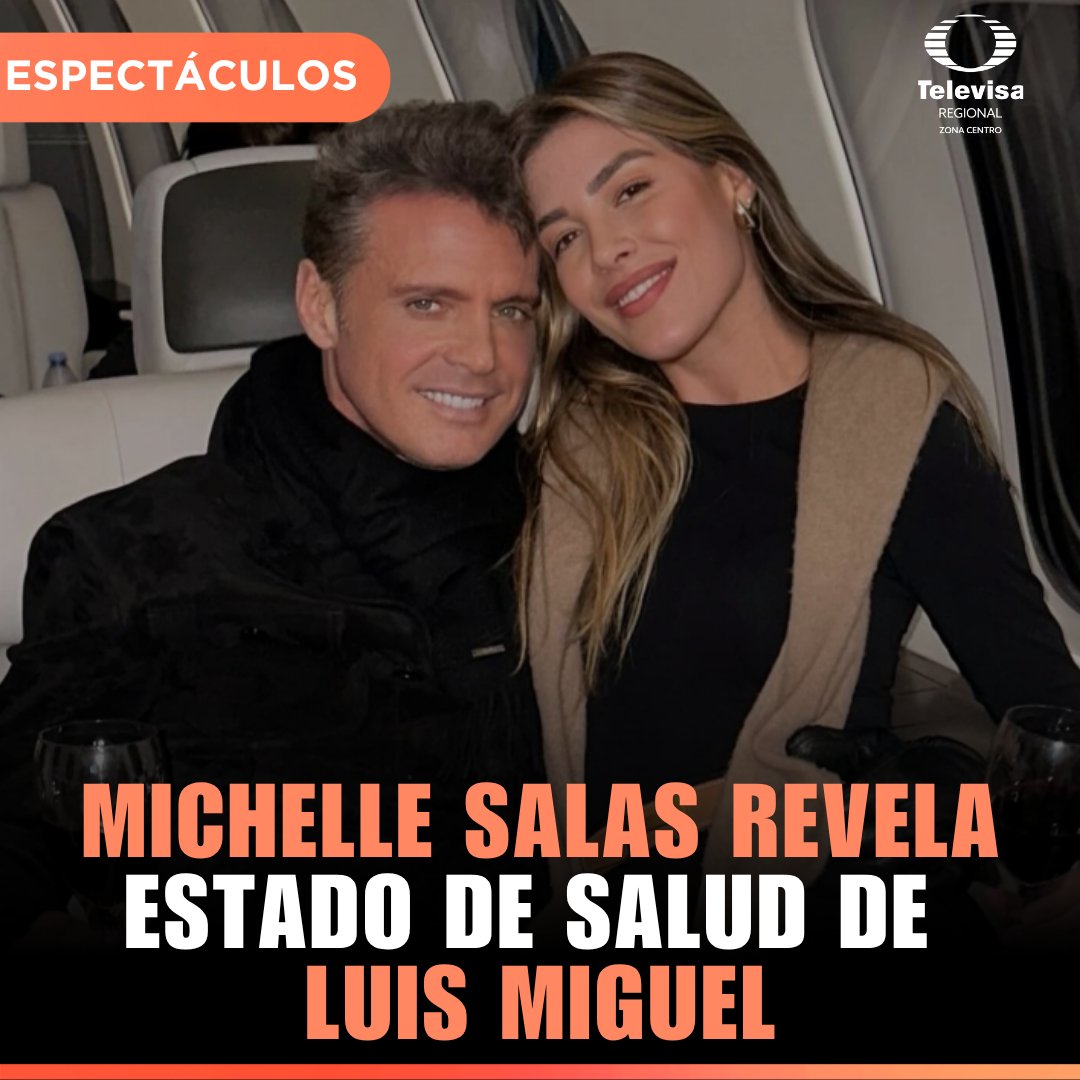 TelevisaPuebla's tweet photo. ☀️🎤 Michelle Salas rompió el silencio respecto a las versiones que circulaban sobre la supuesta hospitalización de su papá, Luis Miguel. La modelo aseguró que el cantante se encuentra en perfecto estado de salud, tranquilo y descansando. 🇲🇽
#LuisMiguel #MichelleSalas #ElSolDeMexico