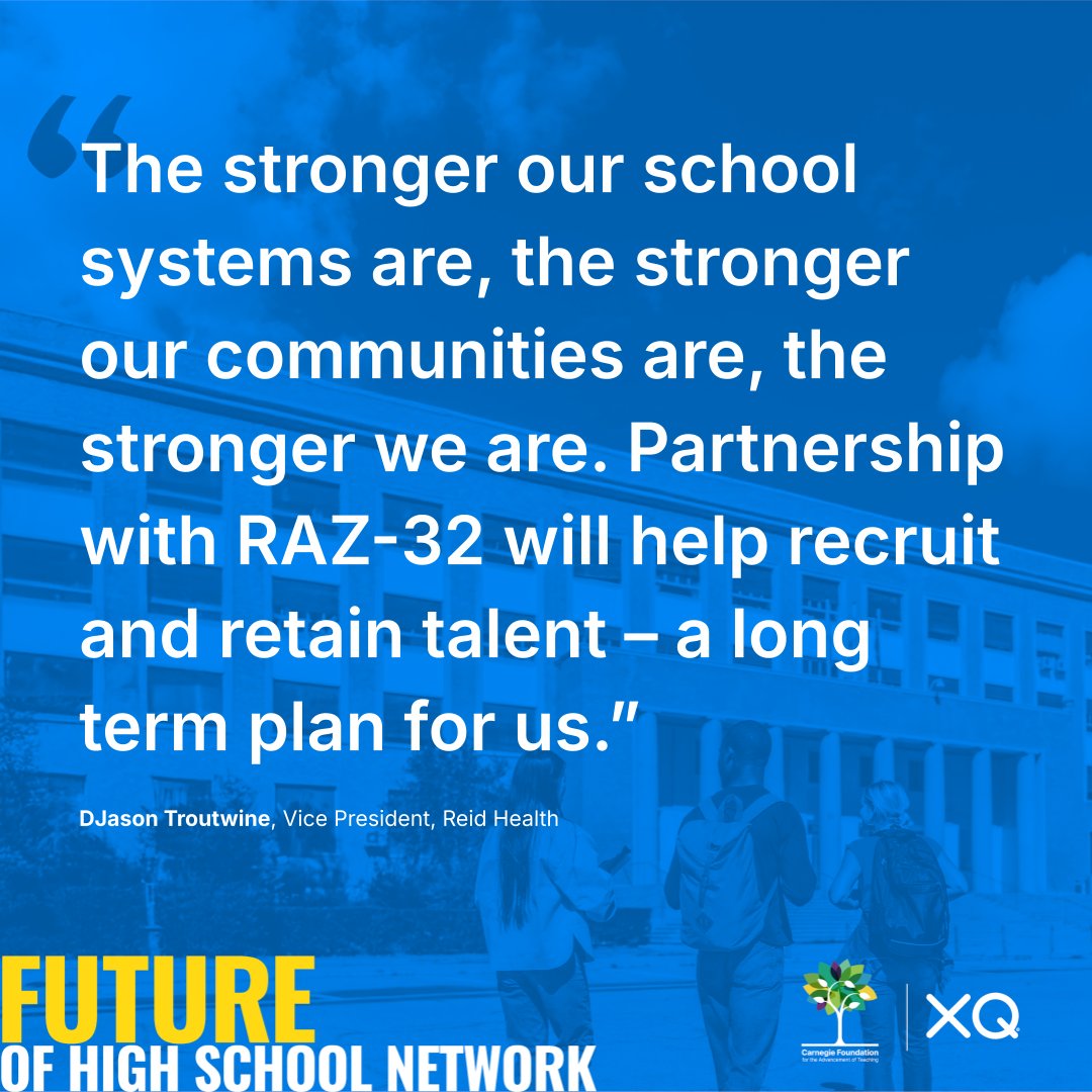 CarnegieFdn's tweet photo. Through RAZ-32, three rural districts in East Central Indiana share instructors, facilities, and career pathways across district lines, so that a student's access to precision machining or health science no longer depends on the size of their high school. https://t.co/ruPIm7zDAM