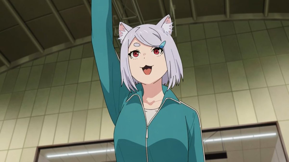 tenshiyurufuwa's tweet photo. みんな〜 気づいたかな〜っ？

TVアニメ #ヤニねこ 9話にヤニっちの妹ちゃんの跳び箱シーンあったけど〜っ
 
2話のハメちゃんねるのBGM使われてたしー！w
ま…ハメちゃんファンのみんなはとーぜん気づいてるよね〜っ？(圧)

つい観てて〜…こんにちハメハメ〜 って
言いたくなったじゃん？w https://t.co/szZDJjVI10