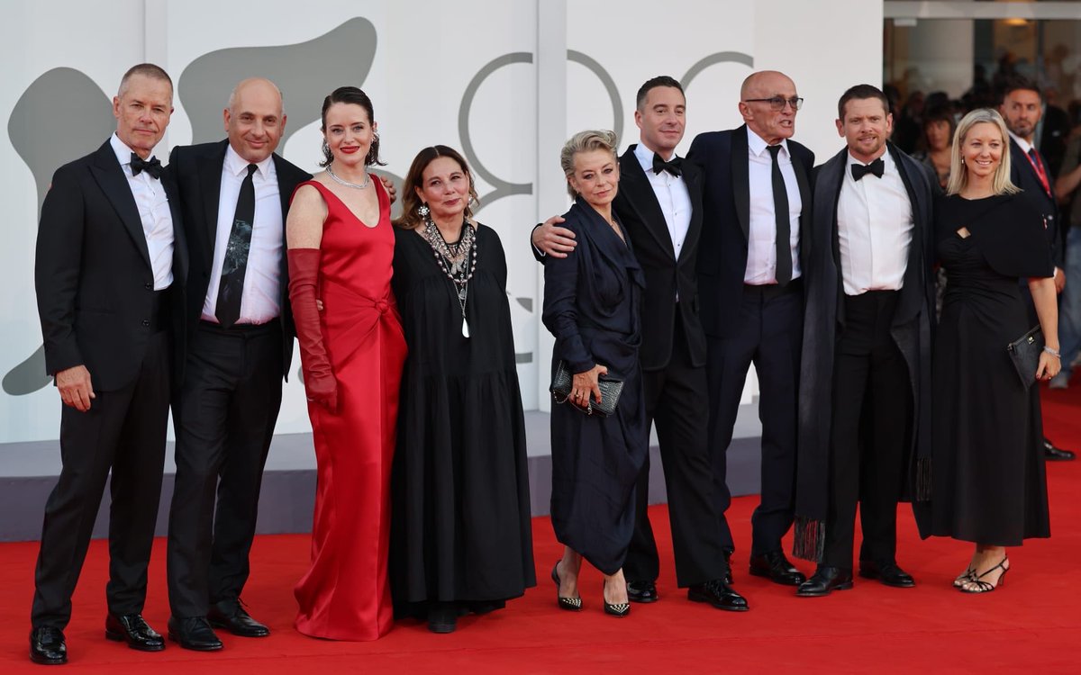 annamarshSC's tweet photo. Danny Boyle's epic biopic Ink is truly extraordinary - but we knew it would be from the moment we read the script and heard Danny's vision. Incredibly proud to see it open Venice Film Festival last night. @StudiocanalUK @canalplusgroupe https://t.co/g2tA2y7lsx