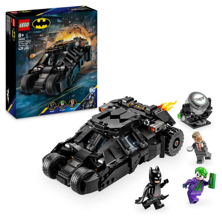 Pricedynamite's tweet photo. ⭐ LEGO DC Comics 76303 : Batman Tumbler vs. Two-Face &amp; The Joker ⭐

✅ 40.99€ | ❌ 42.33€ | 🔥 -3%

https://t.co/jSFjMjM6ff https://t.co/TLbp6YqzWJ