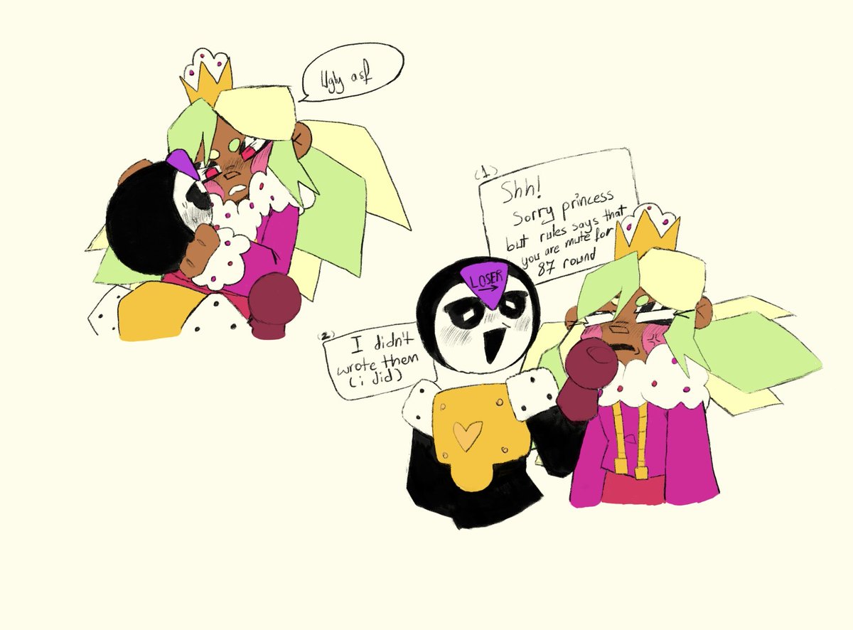KazuRud's tweet photo. very old mandy x meeple doodles that ive never posted here
i post old art when i dont have anything to post

#meeplebrawlstars #mandybrawlstars #brawlstarsfanart https://t.co/JOlZvBez3H
