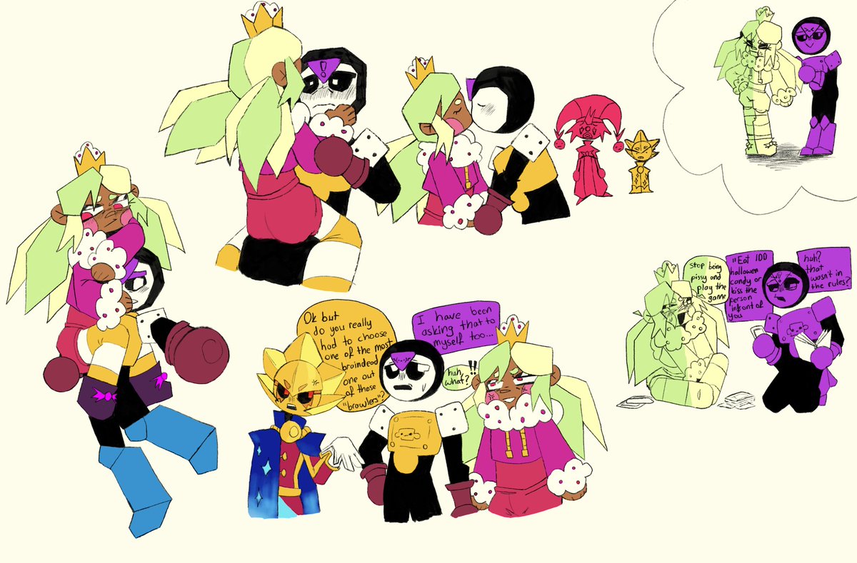 KazuRud's tweet photo. very old mandy x meeple doodles that ive never posted here
i post old art when i dont have anything to post

#meeplebrawlstars #mandybrawlstars #brawlstarsfanart https://t.co/JOlZvBez3H